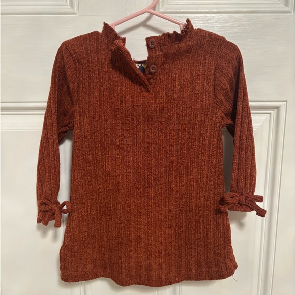 Little Lass Girls 5 Fall Floral Outfit Set – Top & Leggings - Picture 8 of 11